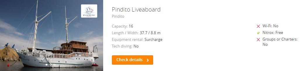 Scuba Diving on board of Pindito
