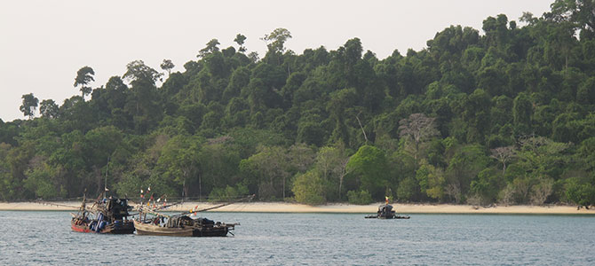 mergui (Myrk) Archipelago in Myanmar / Burma