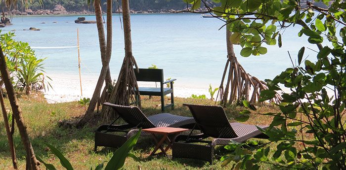 Boulder Bay Eco Resort - relaxe area