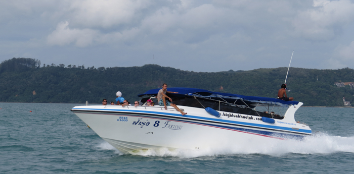 Phi Phi Island Archipelago  by fast speedboats