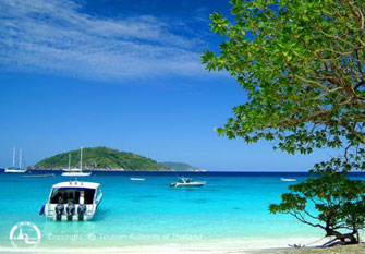 A diving paradise the Similan Island in Phang Nga